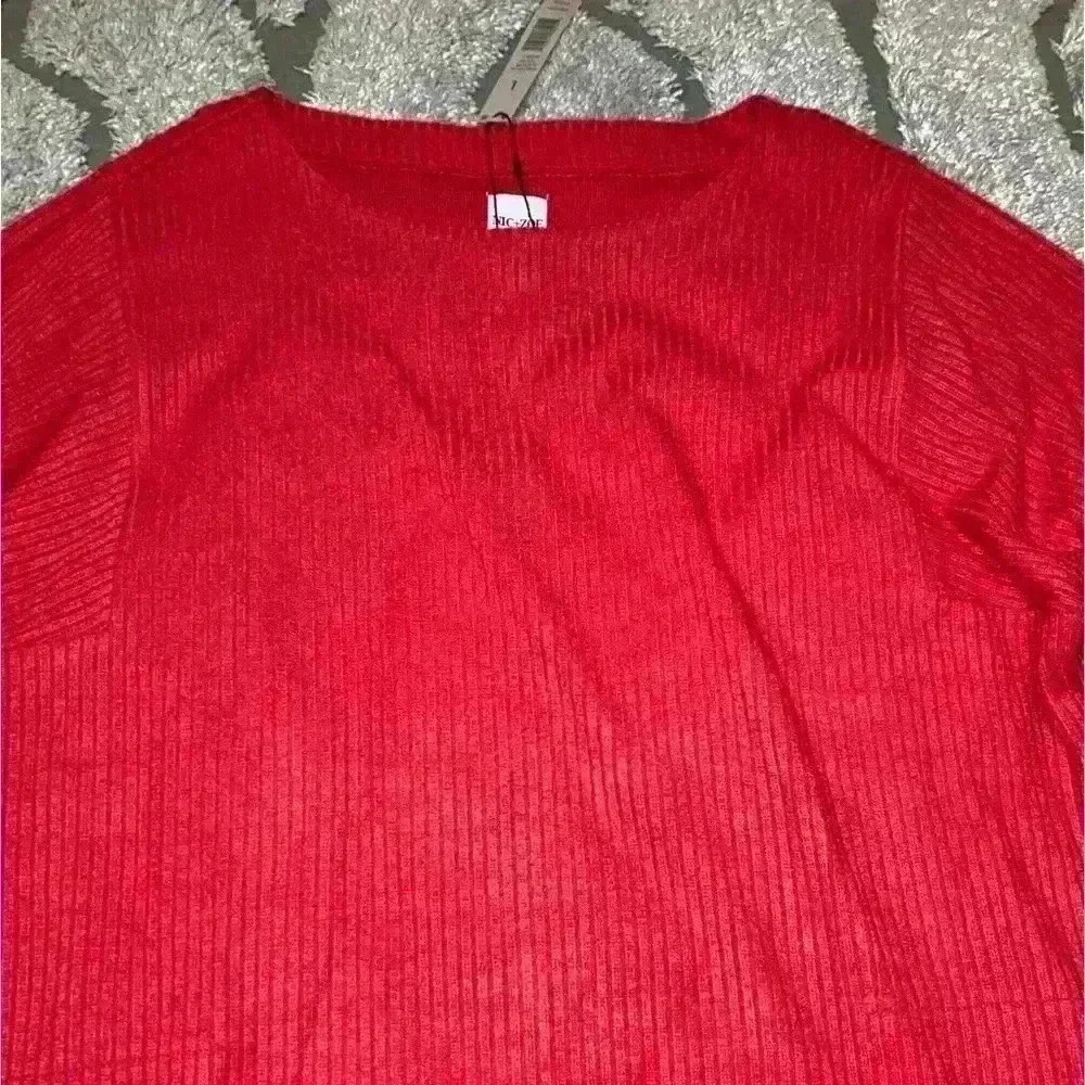 Nic+ Zoe Cozy Rib Dress Size L New — image 4 of 8